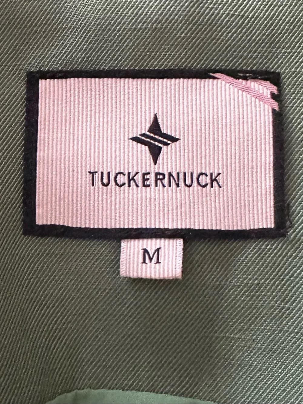 Tuckernuck Sage Green Button-Front Midi dress